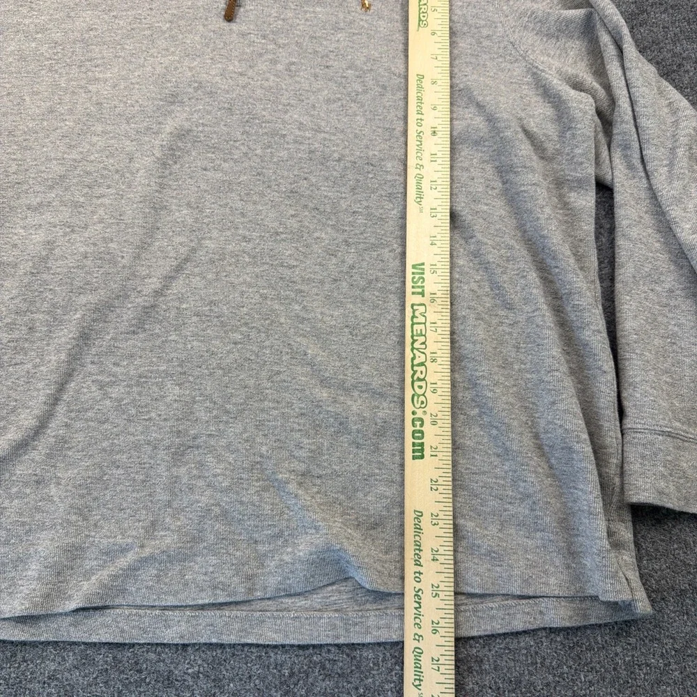 Polo Ralph Lauren‎ Sweater Mens 2XL Gray 1/4 Zip Estate Rib Pullover Flesh Pony